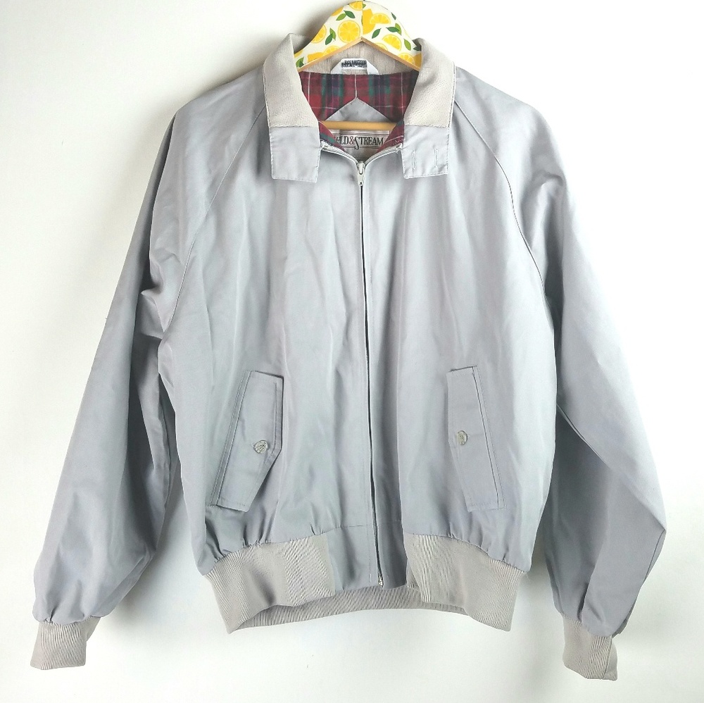 Vintage Field & Stream Gray Jacket Sz L
